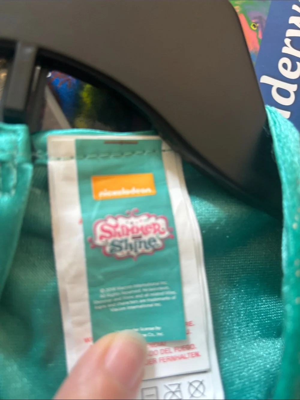 Nickelodeon shiny teal